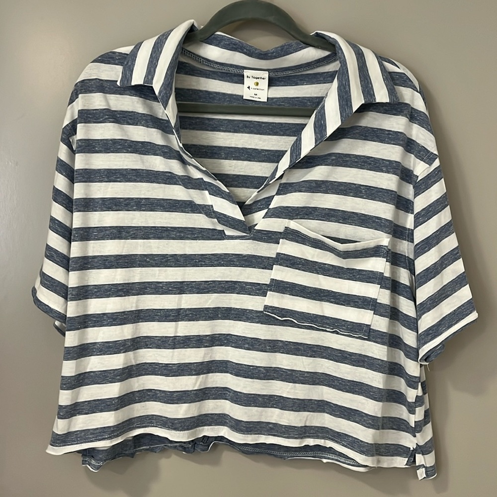 Striped Crop Top